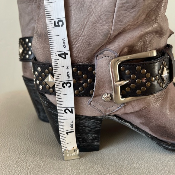 Old Gringo Studded Buckles Western Torero Leather Boots Women’s Size 8 - Picture 9 of 11
